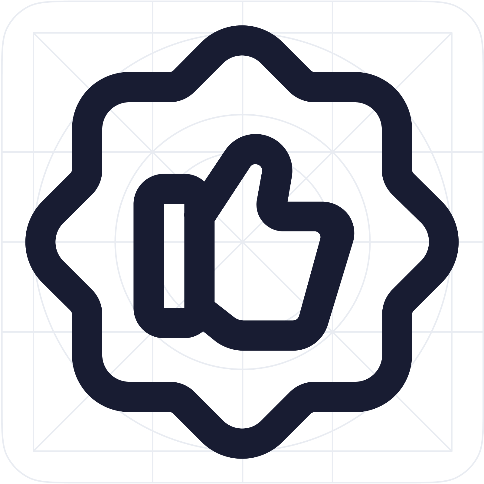 Outline icon style