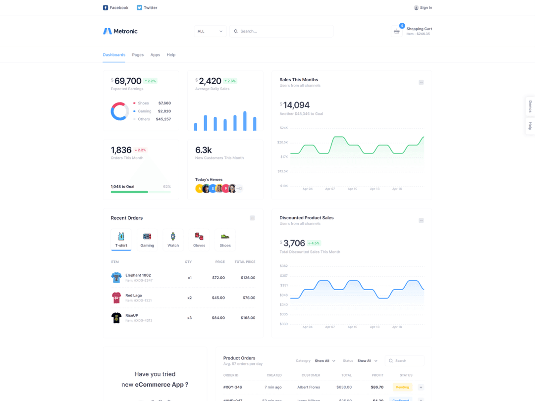 eCommerce App