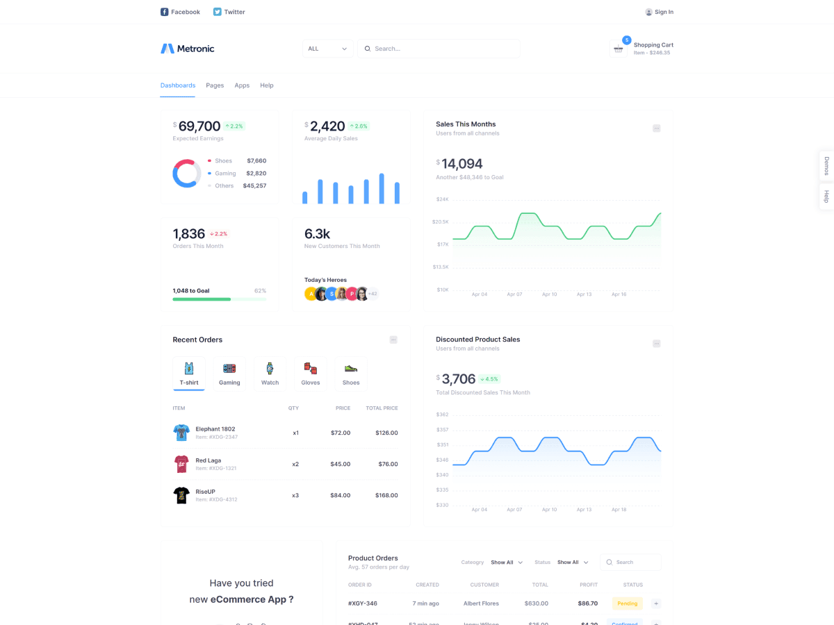 eCommerce App