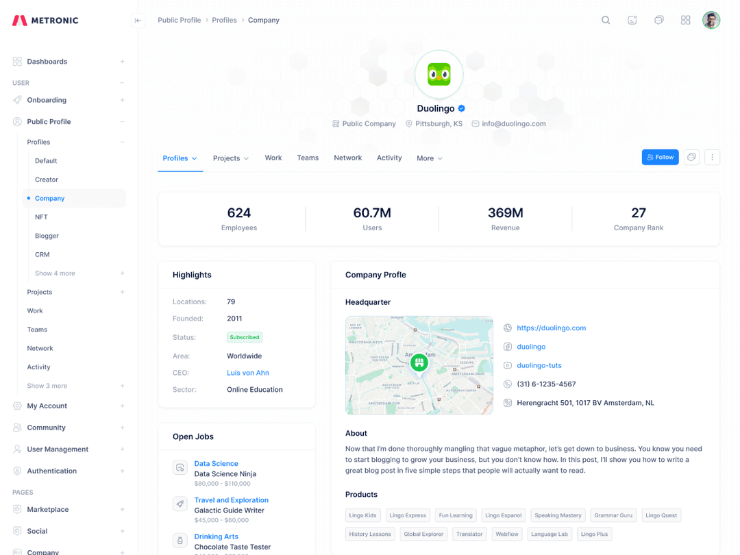 Company Profile