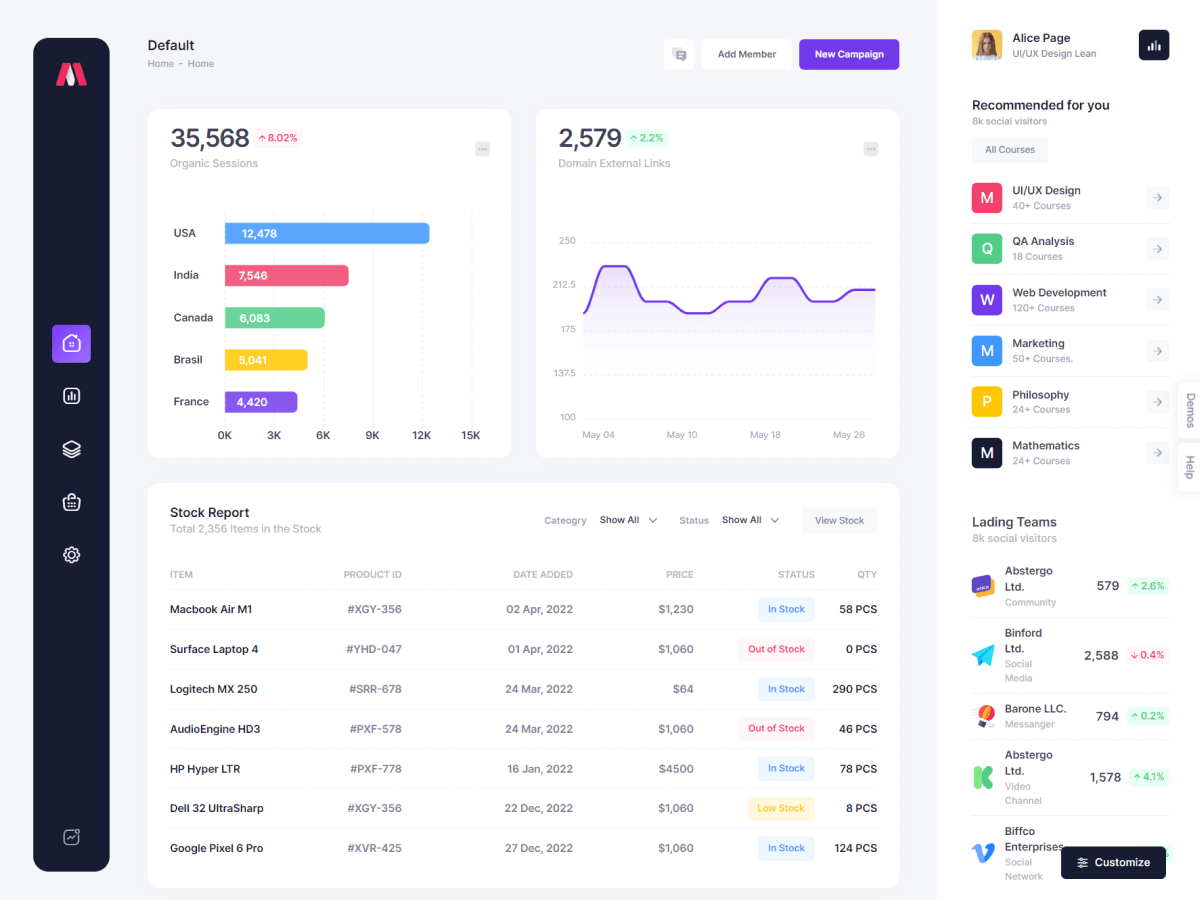 User Guiding App