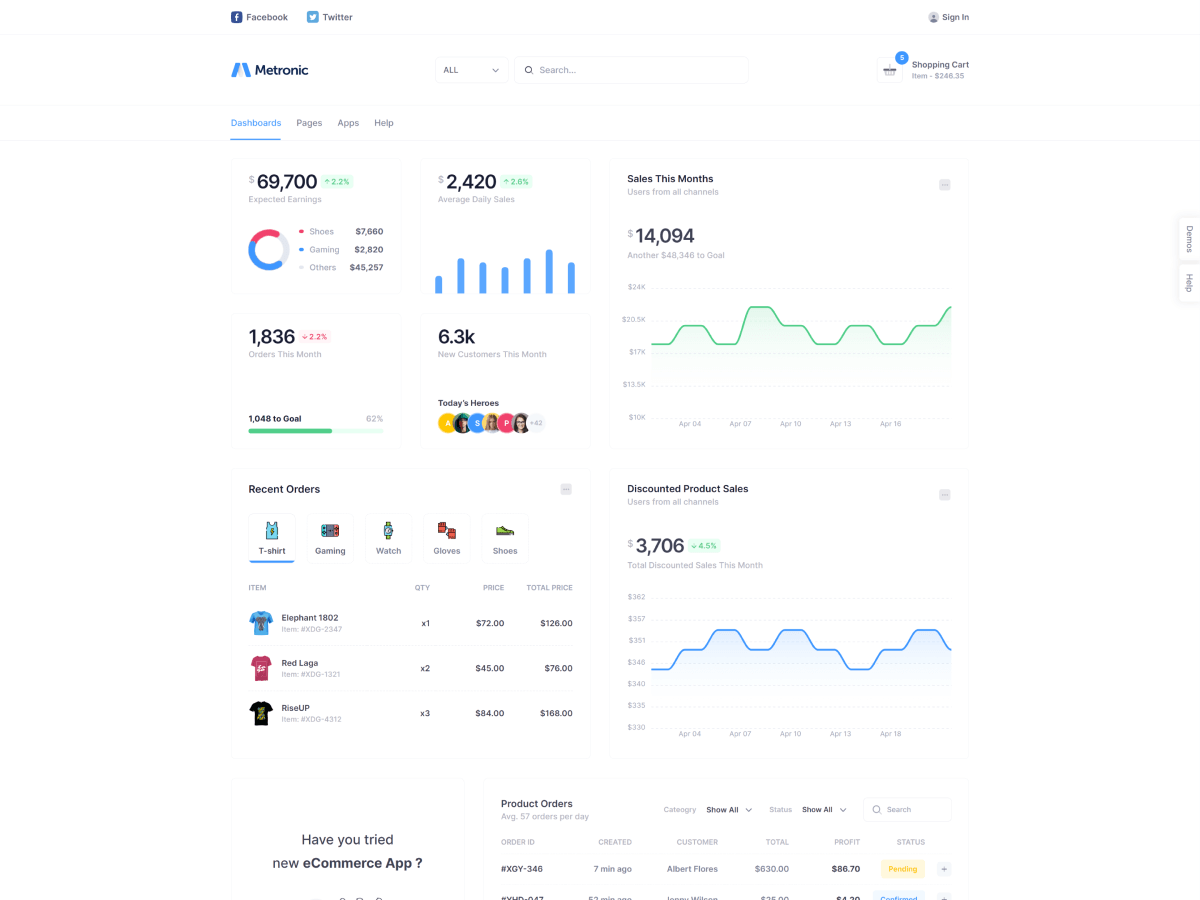 eCommerce App
