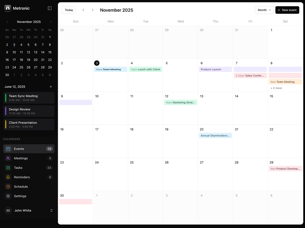 Calendar