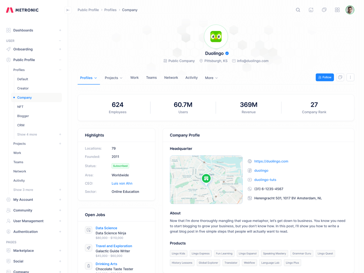 Company Profile