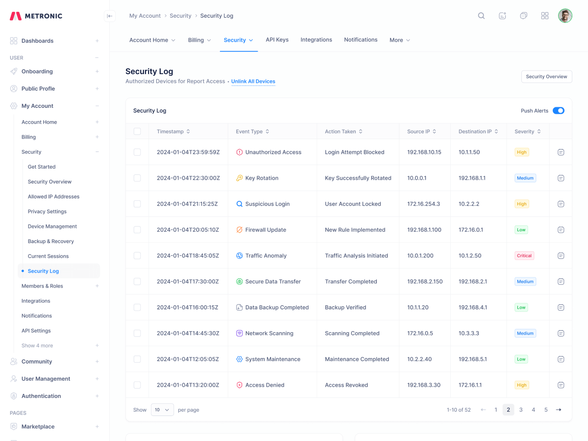 Security Logs