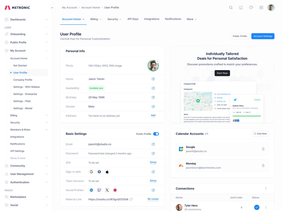 User Profile